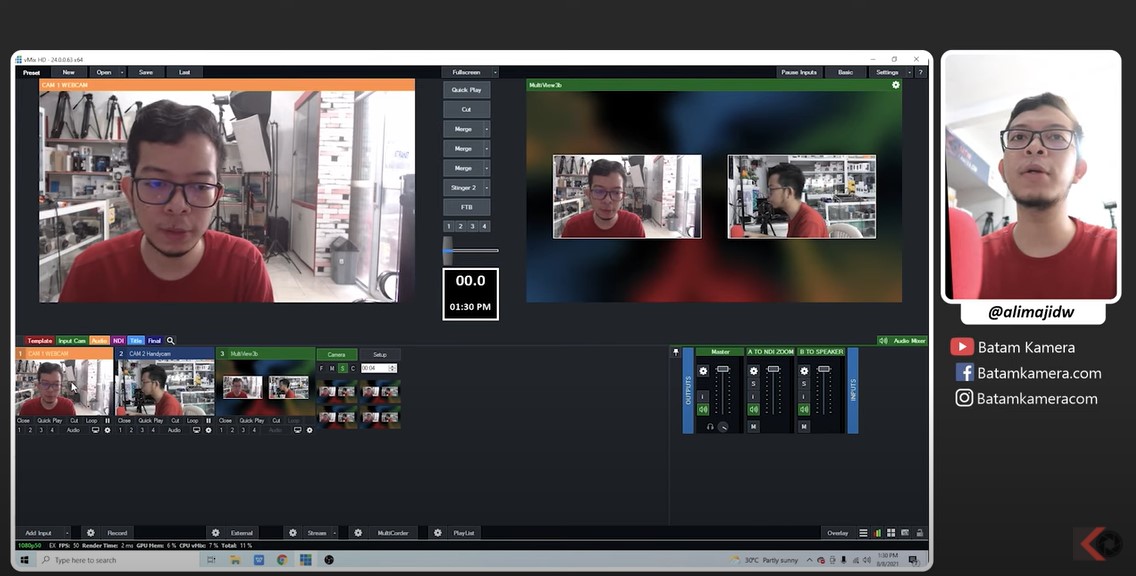 Belajar VMIX Indonesia oleh Ali Majid Wardana Belajar VMIX Indonesia Ali Majid Wardana