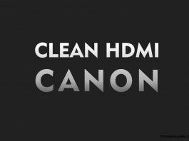 Kamera Canon Yang Memiliki Clean HDMI Output