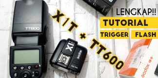 Cara Menyambungkan Flash Godox TT600 ke Trigger X1T