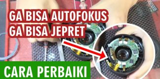 Cara Memperbaiki Flexibel Autofokus Lensa Canon 18-55