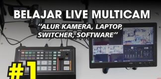 Belajar Dasar Live Streaming Pake Switcher Video