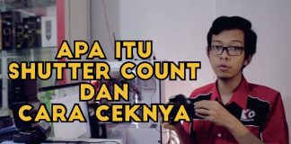 Apa itu Shutter Count Kamera, dan Bagimana Cara Ceknya