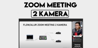 Cara Menggunakan 2 Kamera dan 1 Laptop Untuk Zoom Meeting Live Streaming
