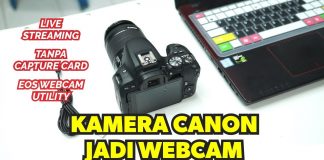 Cara Live Streaming Pake Kamera DSLR Canon ke Youtube