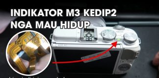 Cara Ganti Flexible LCD Kamera Mirrorless Canon EOS M3 Sendiri