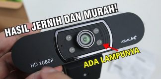 Review Webcam ASHU HD H800 Harga Murah Meriah