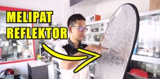 Cara Melipat Reflektor Cahaya Alat Photo Video