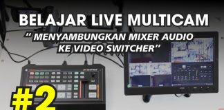 Menyambungkan Mixer Audio ke Video Switcher AVMATRIX HVS 0402U