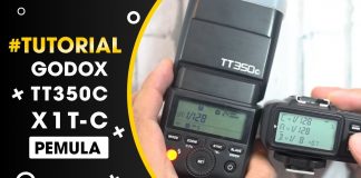 Cara Menyambungkan Flash Godox TT350C Dengan Trigger Godox X1T-C