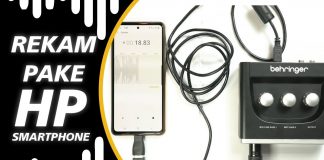 Cara Rekam Sound Card Audio Interface Behringer UM2 Pake Smartphone