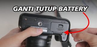 Cara Ganti Tutup Battery Kamera Canon 1300D Yang Sering Kebuka Sendiri