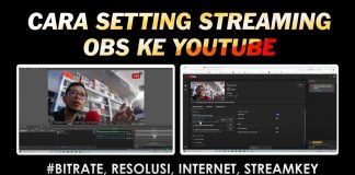Cara Siaran Langsung Menggunakan OBS Studio ke Youtube