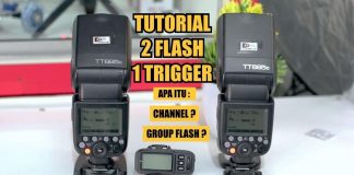 Cara Menyambungkan 2 Flash Godox TT685 ke 1 Trigger Godox X1T Beserta Penjelasannya Cara Menyambungkan 2 Flash 1 Kamera - Batam Kamera