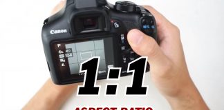 Cara Setting Foto Untuk Instagram Pake Kamera Canon 1300D