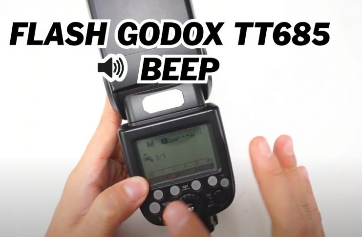 Cara Menghidupkan Suara Beep Flash Godox TT685C Batam Kamera