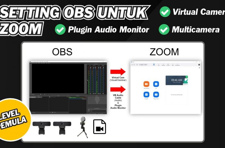 Audio OBS Tidak Masuk Zoom Meeting