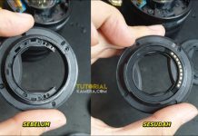 Cara Ganti Bagian Lensa Patah Tidak Bisa Nempel Body Kamera