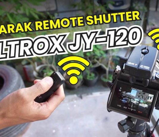 Jarak Maksimal Remote Shutter Wireless Viltrox JY-120 Review Remote Viltrox JY120 Indonesia