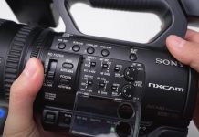 Cara Menyambungkan Mic Jack Audio Kecil ke Camcorder SOny NX100