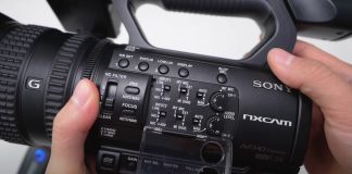 Cara Pake Jack Mic 3.5mm di Kamera Video Sony NX100 Camcorder Cara Menyambungkan Mic Jack Audio Kecil ke Camcorder SOny NX100