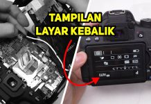 Cara Service Layar Kamera Canon 750D Terbalik Rotasi Error