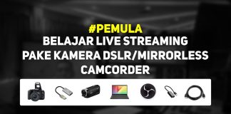 Kamera Yang Bisa Digunakan Untuk Live Streaming OBS Studio Belajar Kamera Live Streaming OBS Daftar Alat Yang Digunakan