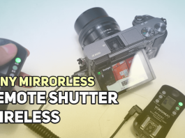 Remote Shutter Untuk Kamera Sony Mirrorless