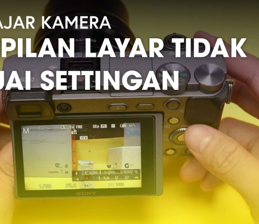 Tampilan Layar Kamera Sony Tidak Sama Dengan Settingan – Setting Effect ON Cara Mengatasi Layar Kamera Tidak Berubah Sesuai Settingan