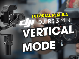 Cara Pasang Kamera Vertikal Konten Tiktok Stabilizer DJI RS 3 Mini