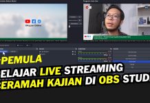 Belajar Live Streaming Ceramah Batam Kamera