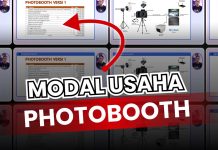 Daftar alat dan biaya untuk memulai usaha photobooth