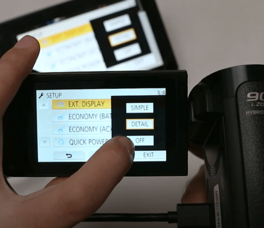 Cara Setting Clean HDMI Out Camcorder Panasonic HC-V385 Untuk Live Streaming Setting Clean HDMI Output Pansonic HCV 385 Batam Kamera