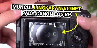 Mengatasi Kamera Canon EOS R/RP Muncul Vignet Saat Pake Lensa Sigma