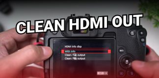 Cara Setting Clean HDMI Out Kamera Canon EOS RP