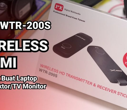 Spesifikasi PX WTR-200S Wireless Audio Video Transmitter Receiver Extender